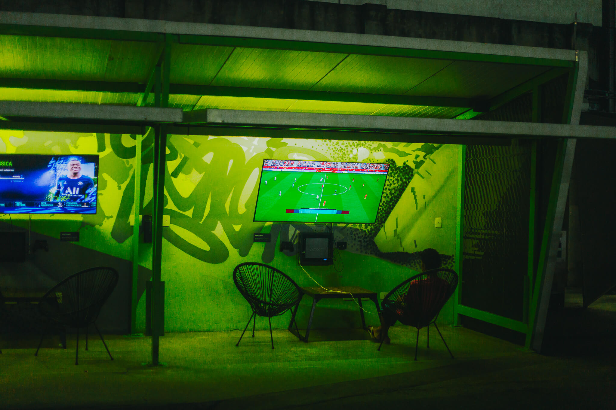 Futebol até no videogame